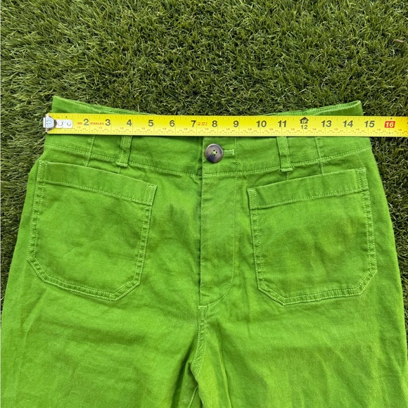 Maeve by Anthropologie The Colette Vibrant Green Women’s Pants - Picture 4 of 7